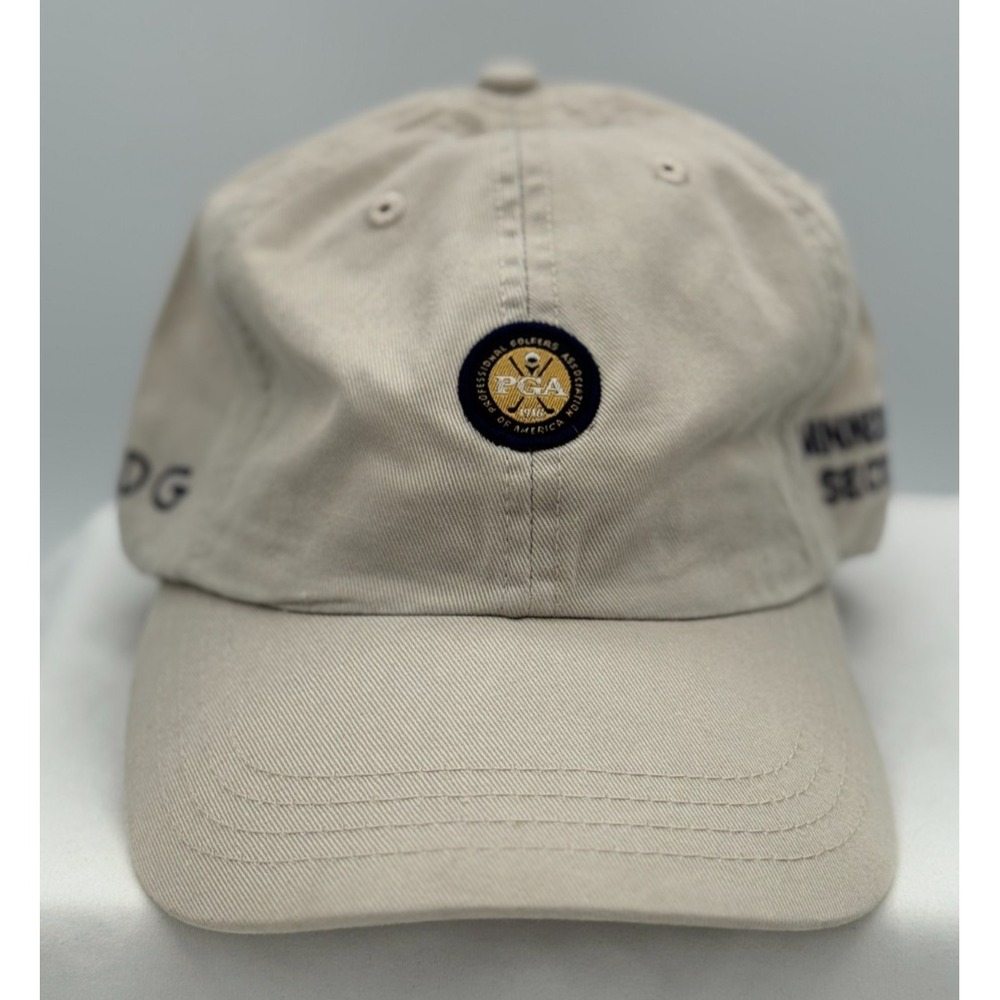 PGA Minnesota Section Strap Back Golf Hat / Cap - OSFA  - NEW - Tan - NEW